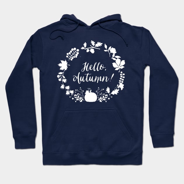 Hello Autumn! Hoodie by chrissyloo